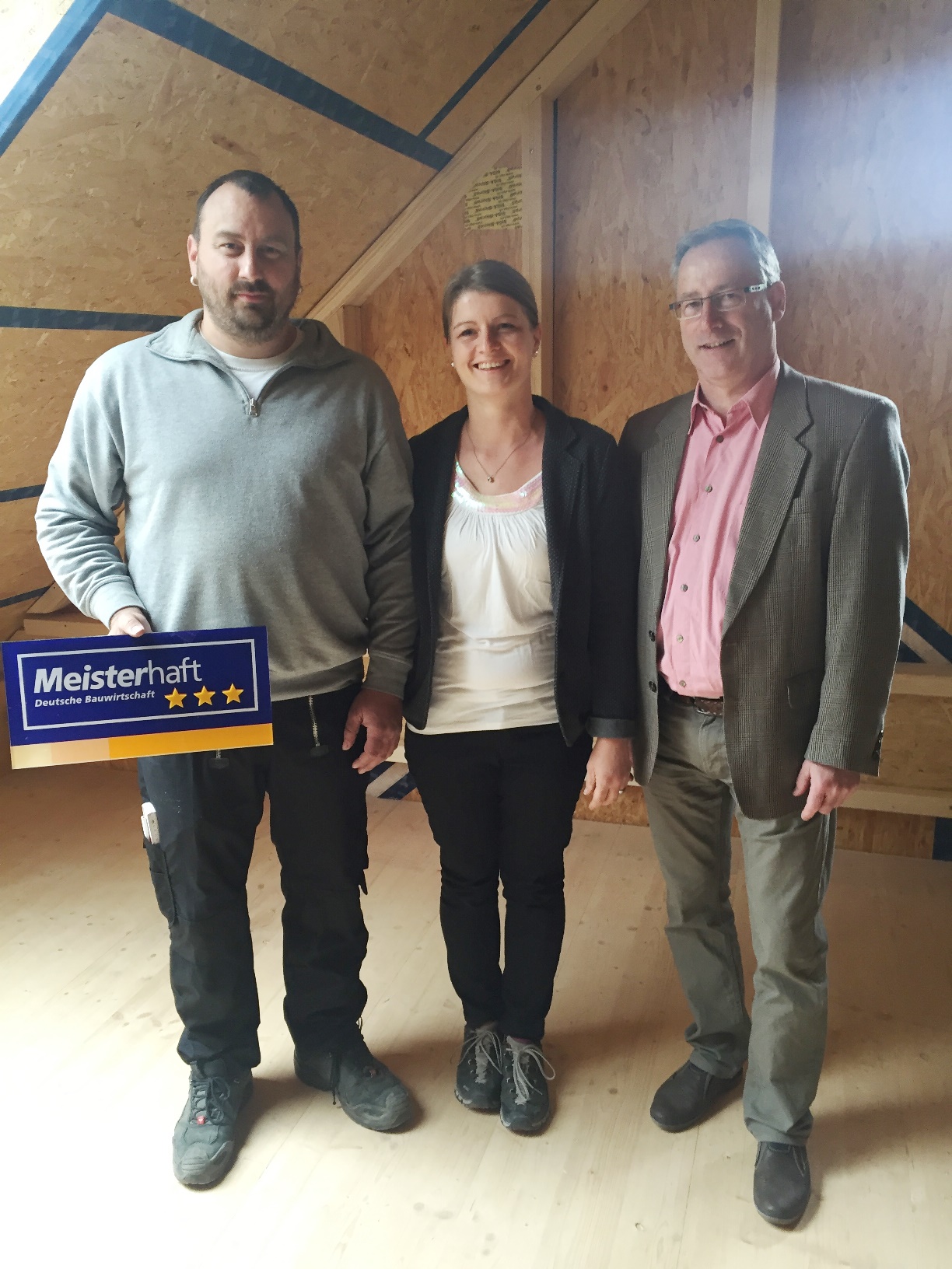 von links: Ralph Herchet, Marina Herchet und Helmhard Neuenhagen