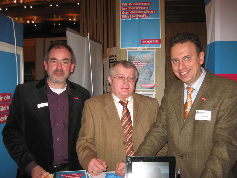von links: Christoph Gagneur, Alfred Walter, Andreas Maletzke
