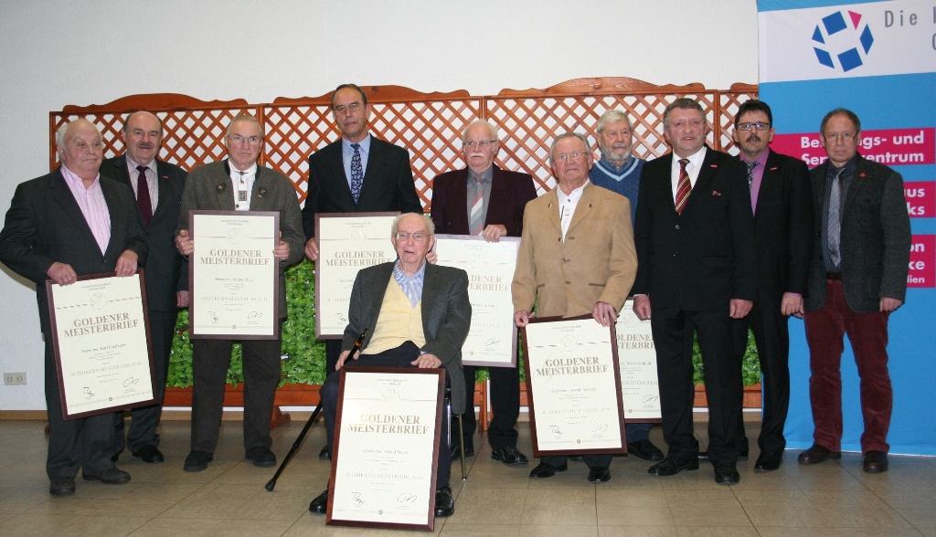 Verleihung der Goldenen Meisterbriefe