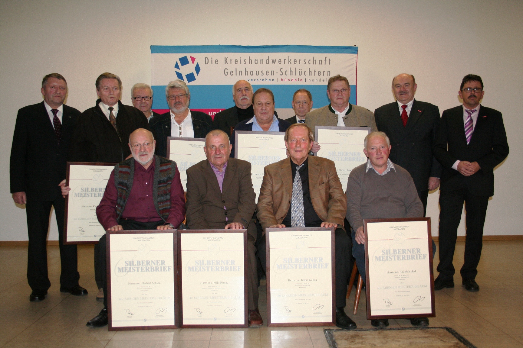Verleihung der Silbernen Meisterbriefe
