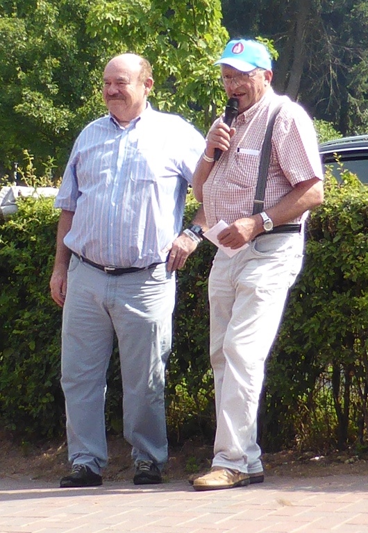 Präsident Klaus Repp (links) und Kreishandwerksmeister Ottmar Hutzenlaub
